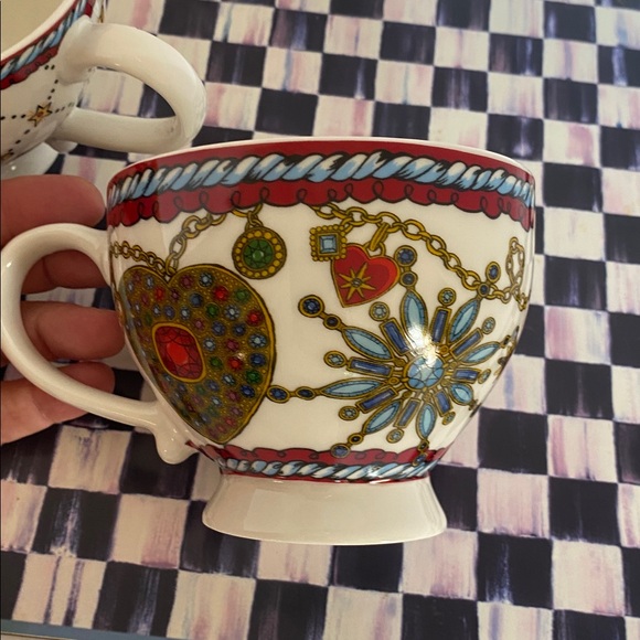 NWT Brighton Jewel & Love Limited Edition 2024 Large Tea/Coffee Cups Set Of 2 - Picture 8 of 10